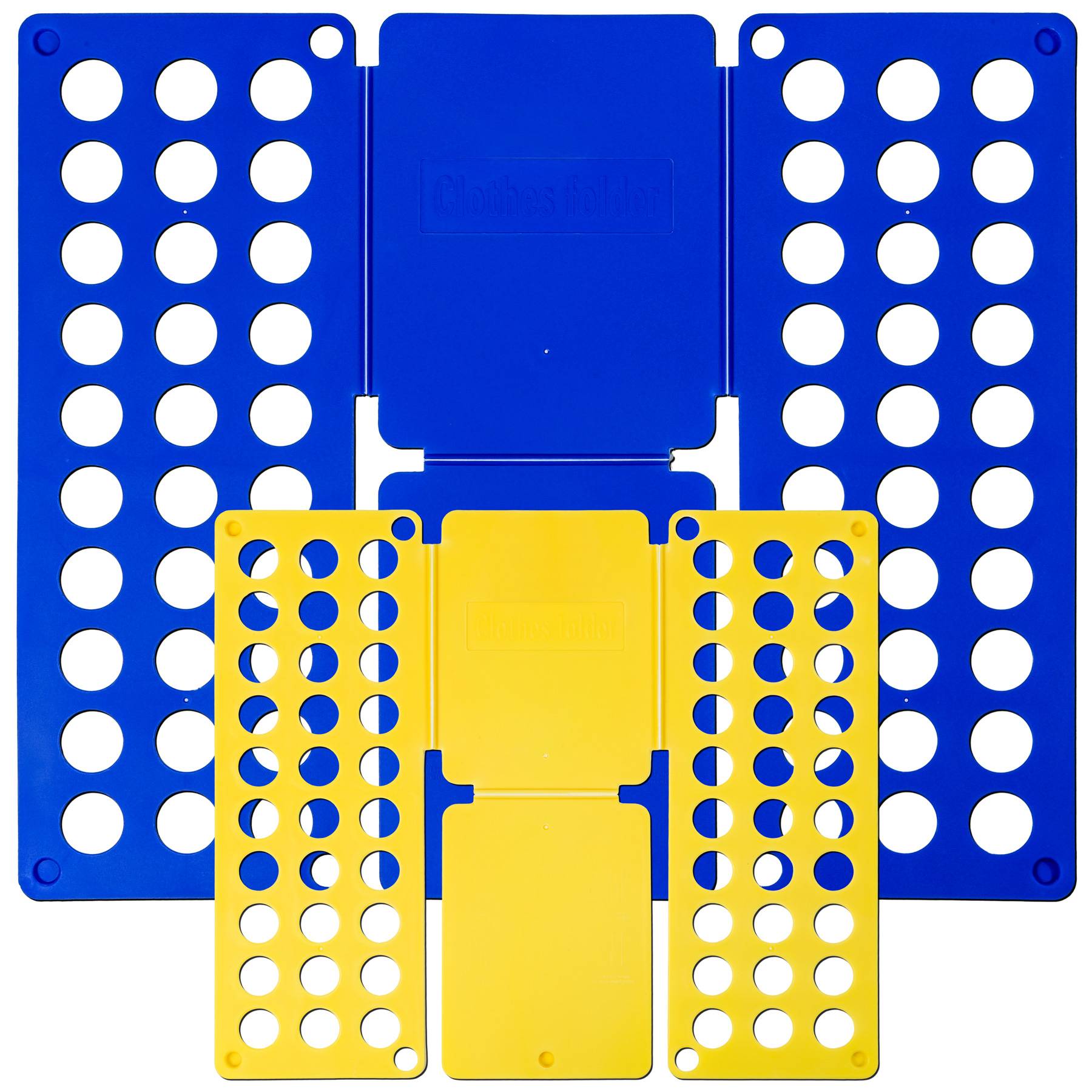 Wäschefalter Set Für Erwachsene & Kinder - 2-teilige Faltbretter Für Hemden, T-Shirts & Hosen