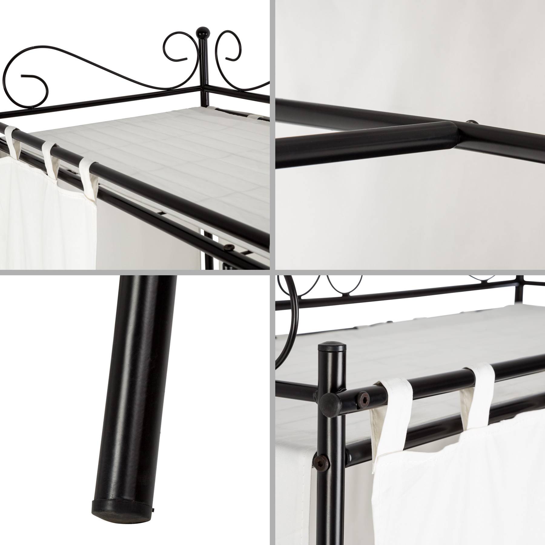 Ruhhy 22671 Kleiderständer Schwarz 173 X 36 X 108  Produktbild-Vorschau 9