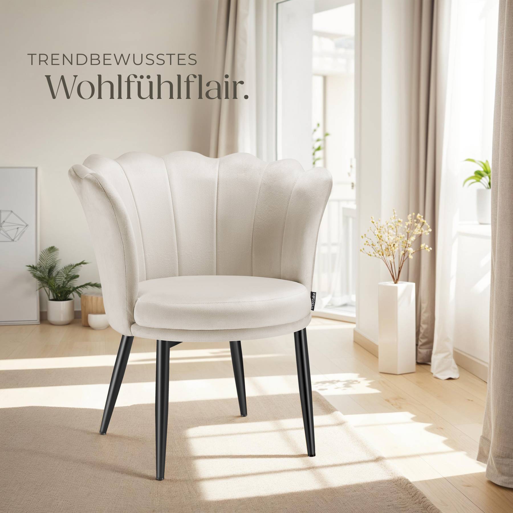 Sessel Stella, dicke Polsterung, 67x64x76cm