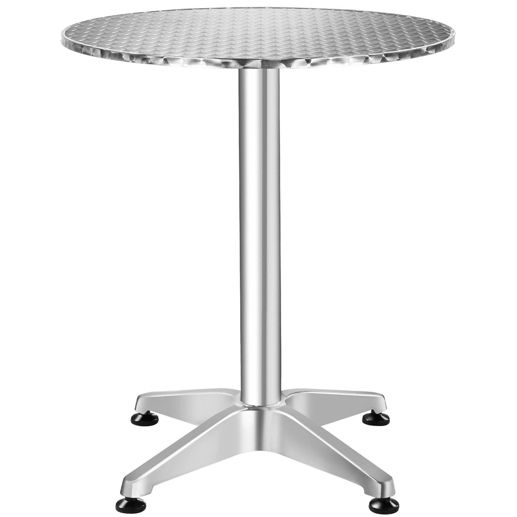 Aluminium Bistrotisch Ø60cm höhenverstellbar