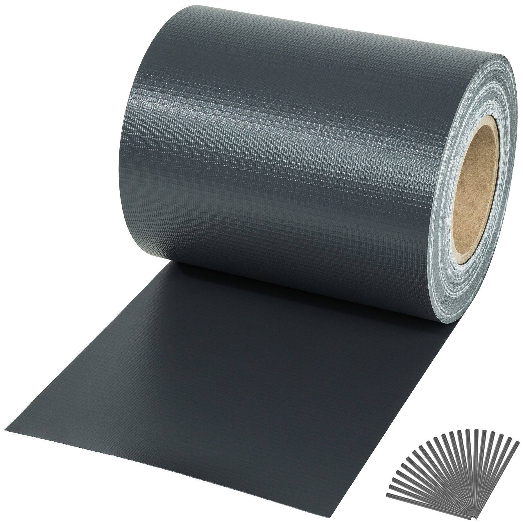 PVC Sichtschutzfolie mit Befestigungsclips