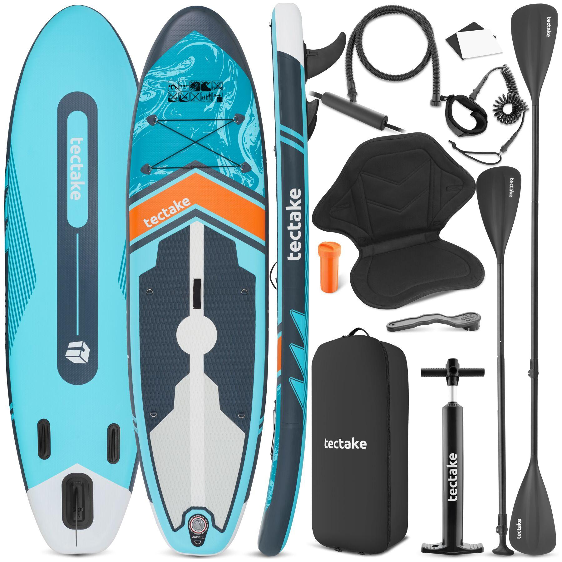 2in1 Stand-Up Paddle Board, 288 cm, aufblasbar, Komplettset