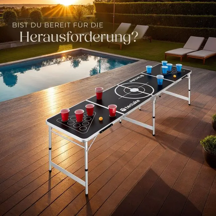 Aluminium Bierpongtisch Brew Battle online kaufen