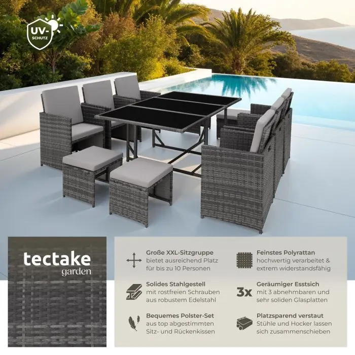 Rattan Sitzgruppe Malaga online kaufen