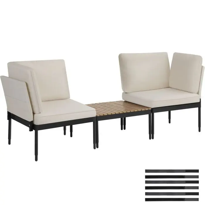 Aluminium Gartenlounge-Set Magaluf