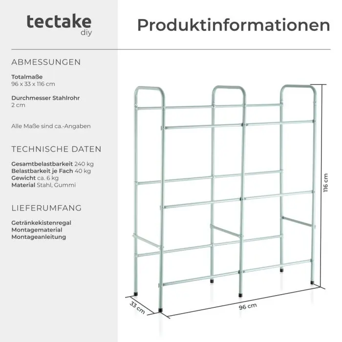 Getränkekistenregal online kaufen
