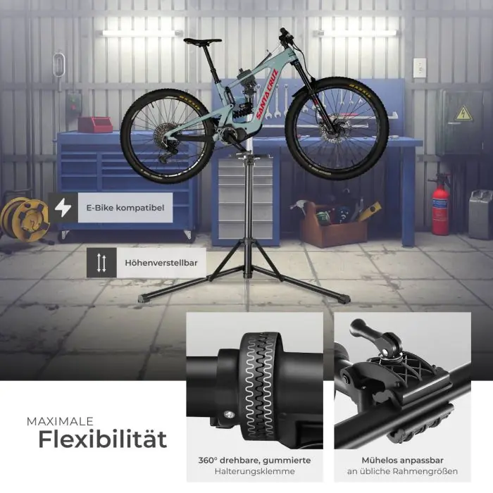 fahrradstnder ursus Ursus Hinterbaustnder King mini rear 18 bis 24 Zoll 40mm schwarz vers