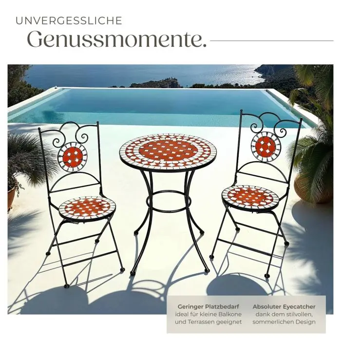 Mosaik-Gartengarnitur Neapel online kaufen