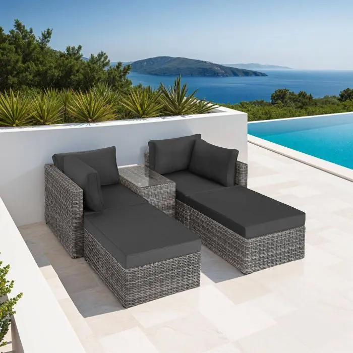 Aluminium Rattan Lounge San Domino online kaufen