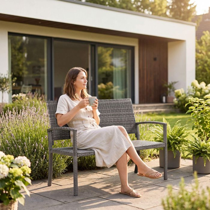Rattan-Gartenbank Murat online kaufen