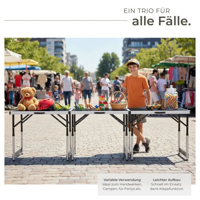 3er Set Tapeziertisch online kaufen