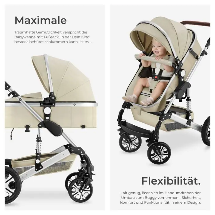 Kombi-Kinderwagen Mats online kaufen | tectake