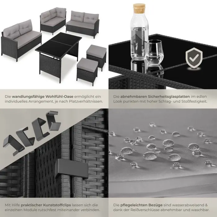 Rattan Lounge Barletta