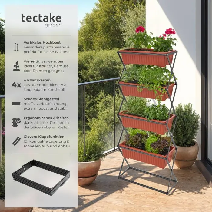 pflanztopf 13 cm 2.Wahl !! 4er Set Kleine rustikale rote Tpfe ca. 13 cm hoch aus Terra  La  Casa