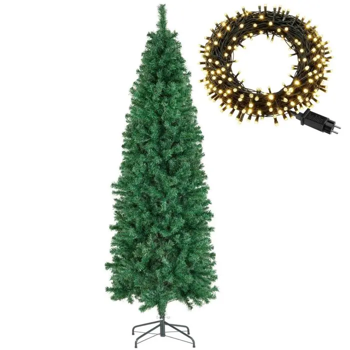 Set Weihnachtsbaum mit Lichterkette