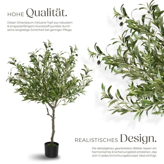 Knstlicher Olivenbaum Oleand online kaufen | tectake