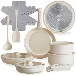 Kochtopfset Genua 16-teilig, f&uuml;r Induktion geeignet