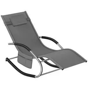 Gartenliege Taya, ergonomisch, Schwingfunktion