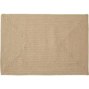 Geflochtener Teppich Vibe aus Jute, Boho-Stil