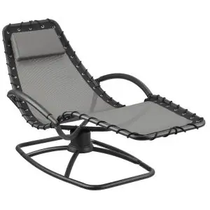 Gartenliege Toulon, ergonomisch, Schwingfunktion