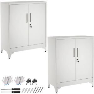 Aktenschrank Blake, Magnetverschluss, 2 verstellbare B&ouml;den