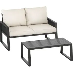 Aluminium Gartenlounge-Set Captive im Rope-Design