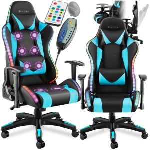 Gamingstuhl Tartaros, LED, Massagefunktion
