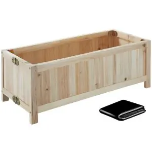 Hochbeet Blomster, klappbar, 30l, inkl. Folie, 70x30x25cm