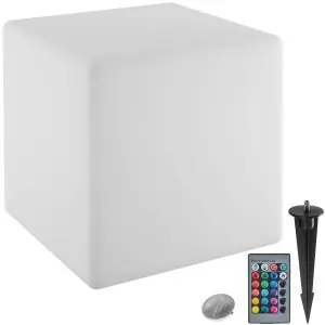 Leuchtw&uuml;rfel Luminous Cube, LED, mit Fernbedienung 